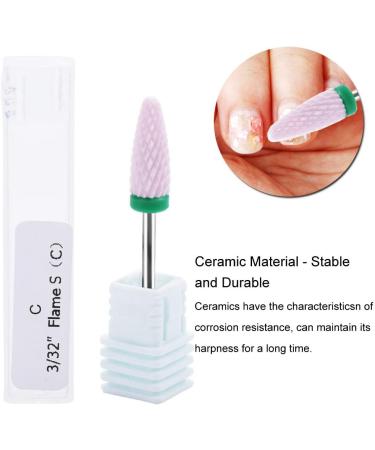 Nail Drill Bits Exhibition Durable Convenient Portable Lightweight Ceramic Manicure Tool Polishing For Grinding(23ST) - Buy Online on GoSupps.com