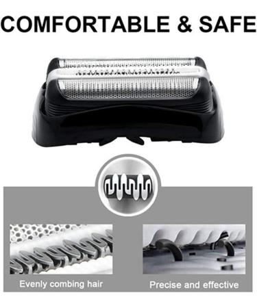 Daconovo 4X Electric Shaver Mesh Cutting Heads Compatible with 32B 32S 21B 21S 3-Series | International Shipping Available - Buy Online on GoSupps.com