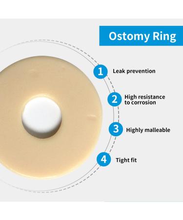 Ostomy Barrier Rings - 10PCs for All Stoma Bags | 4mm Thickness | Secure Fit & Comfort - Buy Online on GoSupps.com