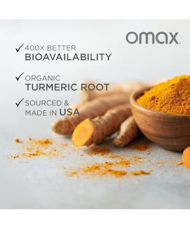 Omax3 2 Pack- HydroCurc Turmeric Curcumin Softgels Highly Bioavailable MCT Oil Nanoparticle for Potency & Absorption Joint Health 120 Softgels 60 Count (Pack of 2) - Buy Online on GoSupps.com