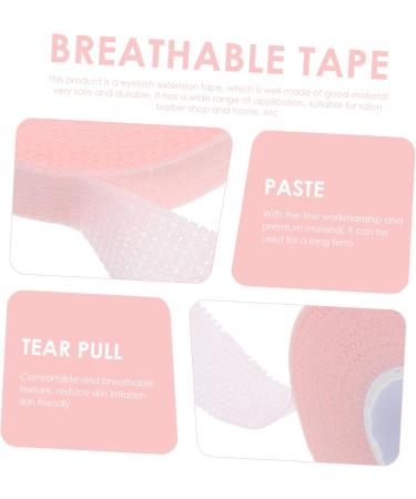 Angoily 6 Rolls Grafting Eyelash Tape Cosmetology Supplies Nail Tools for Nail Art Tape for Dispenser Lash Tapes for Eyelash Lash Tools Eyes Extension Belt Pink Non-woven Fabric - Buy Online on GoSupps.com