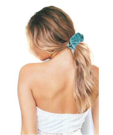 Ivarys Hair Ties for Girls - 12 Soft Elastic Ponytail Holders in Cute Colors for Teens & Women - Buy Online on GoSupps.com