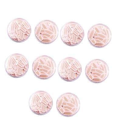 Beavorty 5 Sets Double Eyelid Sticker Droopy Eyelid Lifter Eye Lift Tape for Droopy Lids Invisible Tape Invisible Eyelid Sticker Droopy Eyes Eye Lid Tape Colorful Glue Double Eyelid Tape