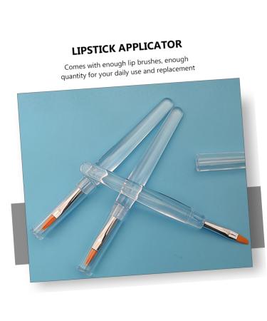 Didiseaon 20pcs Makeup Brush Set - Silicone Lip & Eye Shadow Brushes with Covers | Portable & Practical for Flawless Makeup Application - Buy Online on GoSupps.com