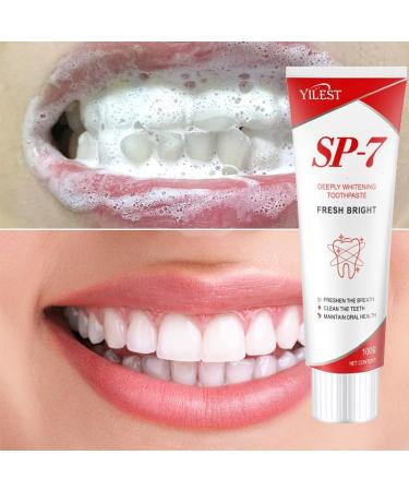 SP7 Probiotic Toothpaste Whitening | Ultra Whitening & Deep Cleaning for Fresh Breath | International Shipping Available - Buy Online on GoSupps.com