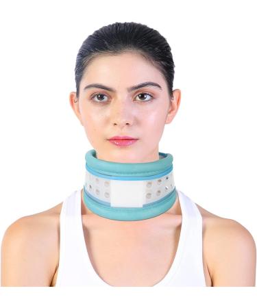 SAFWEL Ergonomic Neck Collar - Comfortable Adjustable Neck Support & Flexible Traction for Pain Relief - Buy Online on GoSupps.com