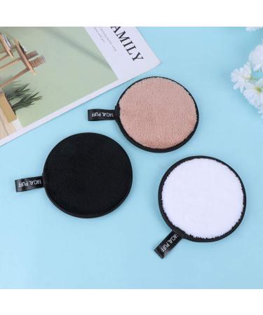 Artibetter Organic Cotton Rounds Reusable Makeup Remover Pads (6pcs) | Eco-Friendly Flat Cotton Pads for Cleansing Face Eye Shadow Lipstick & Foundation - Buy Online on GoSupps.com
