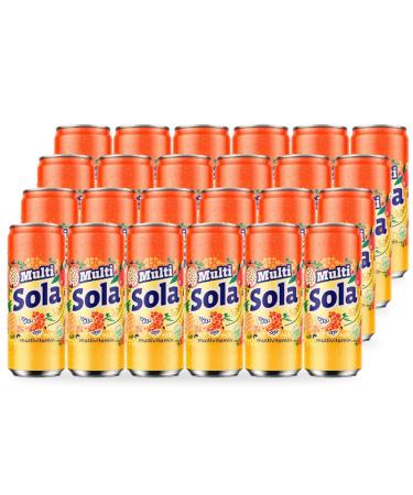 Jus multivitamines Sola 0 33 L de Prime Drink pack de 24 jus multivitamines frais pour se rafra chir jus frais au vrai go t jus aromatis et ingr dients r els Multivitamines (CAN) 13.75 ml (Lot de 24)