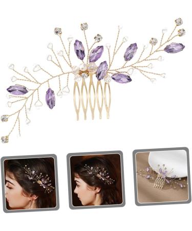 wedding hairpin accessories wedding hair accessories for prom hair accessories child hair comb Hair up hair headband bride wedding hair clips for brides diamond - Buy Online on GoSupps.com
