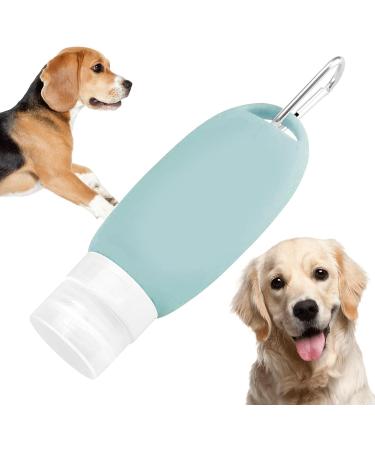Dog Feeding Tube Silicone Travel Bottle For Toiletries Leak Proof Refillable Squeezable Containers Food Tube For Dog Fillable Tubes For Dogs With Carabiner 90 Ml Water Hose For Pets Green - Buy Online on GoSupps.com