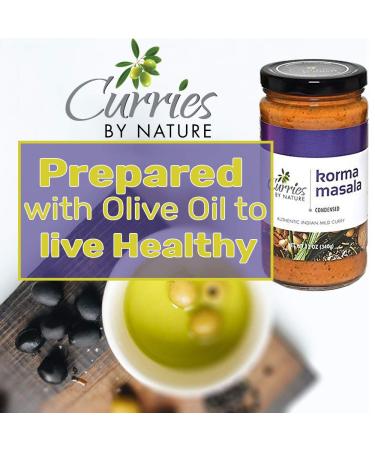 Korma Masala Curry Sauce - Gluten Free, Olive Oil, 12oz 6-Pack | Curries By Nature - Buy Online on GoSupps.com