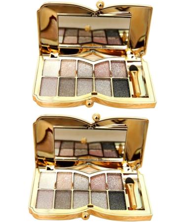 Healvian 2pcs Eyeshadow Palette Eye Shadows Eyeshadow Pallete Eye Shadow Palettes - Buy Online on GoSupps.com