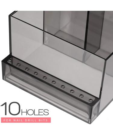 Beaupretty Nail Drill Grinding Bit Holder Box Nail Art Polishing Grinding Drill Bit Holder Nail Drill Bit Holder Stand Display Organizer for Nail Drill Manicure Tools - Buy Online on GoSupps.com