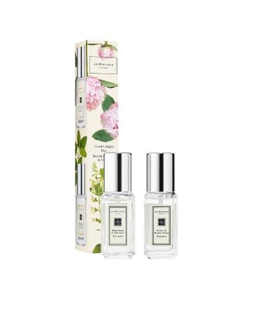 Jo Malone Travel Cologne Duo - English Pear & Freesia and Wood Sage & Sea Salt - 0.3 Fl Oz