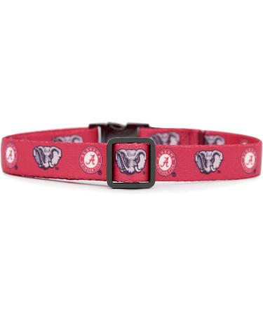 Alabama Crimson Tide XS Collar and Leash Set - Custom Handmade Nylon Accessories - Buy Online on GoSupps.com