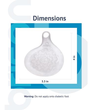 Metatarsal Pads for Women and Men - Soft Gel Foot Cushions for Ball of Foot - 2 Pairs for Foot Pain Relief - Buy Online on GoSupps.com