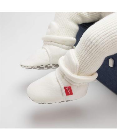 Soft Anti-Skid Snow Boots for Newborns 6-12 Months - White - Buy Online on GoSupps.com