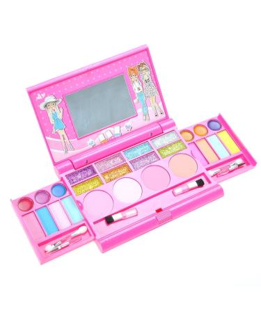 Buy Ampersand Shops Kids All-in-One Princess Makeup Palette with Mirror | Deluxe Collection for Young Artists - Fast International Shipping - Buy Online on GoSupps.com