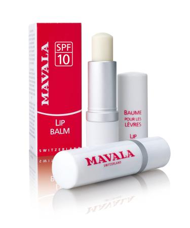 MAVALA Lip Balm Protect and Relieve Damaged Lips | Aloe Vera | Shea Butter | Sooth Lips | Botanical Complex | Vanilla Fragrance | 0.15 Ounce