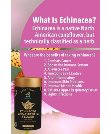 ORGANIZE Leanbeing Organic Echinacea angustpholia Tea Flower 50g Of course spice Further the immunity Good for the skin - Buy Online on GoSupps.com