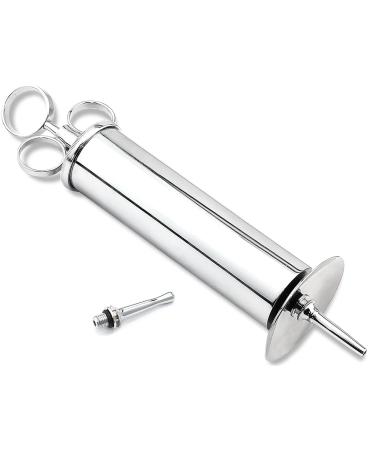 Metal syringe 50 ml including attachments