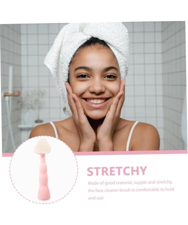 Angoily Soft Face Wash Lotus Tealight Candle Holder Face Cleansing Brush Face Washing Brush Manual Facial Brush Facial Cleaning Brush Miss Soft Brush Single Sided Fiber - Buy Online on GoSupps.com