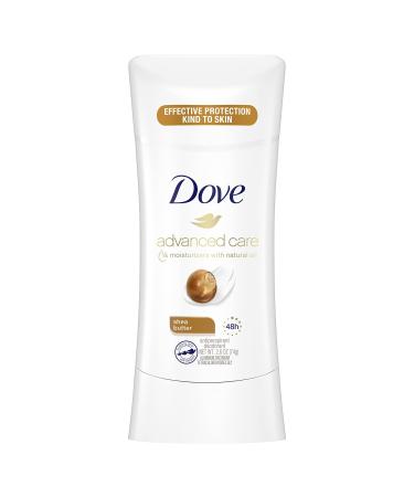 Dove Advanced Care Antiperspirant Deodorant Stick for Women  Shea Butter  for 48 Hour Protection And Soft And Comfortable Underarms  2.6 oz Fresh 2.60 Ounce (Pack of 1)