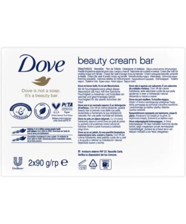  Dove Dove Beauty Cream Bar Solid Soap Various Fragrances 2 x 90 g (24 Units Original) - Buy Online on GoSupps.com