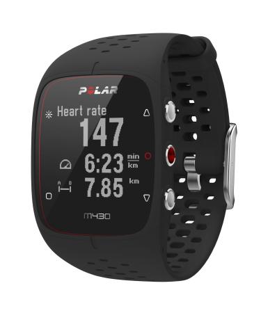 Polar M430-GPS sports watch to run-heart rate trackers on the wrist activity and sleep tracking around the clock vibration alarms size M Bluetooth black M single - Buy Online on GoSupps.com