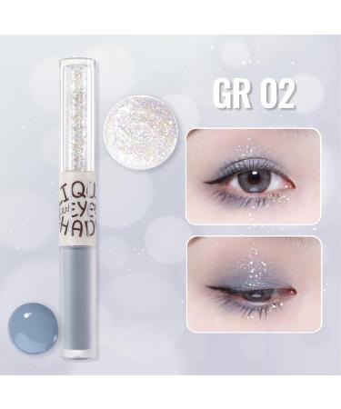 Erinde Liquid Glitter Eyeshadow Set - Silver Glitter Eyeliner and Matte & Shiny Eye Shadows - Long Lasting & Highly Pigmented - 4PCS - Buy Online on GoSupps.com