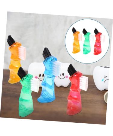 Minkissy Travel Toothbrush Set - 6 Multi-Color Mini Toothbrushes & Dental Floss for Oral Care & Personal Cleaning - Buy Online on GoSupps.com