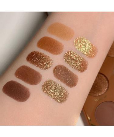9-Color Rich Hot Chocolate Wild Beauty Palette for Kids Matte Eyeshadow Palette Shimmer Makeup Palette Glitter Shadow Palette Nude Eye Brown Pig Professional Eyeshadow Palettes - Buy Online on GoSupps.com
