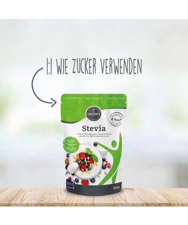 Buy 10x Borchers Stevia Crystalline Sweetener - 700g Value Pack | Low-Calorie Sugar Alternative - Buy Online on GoSupps.com