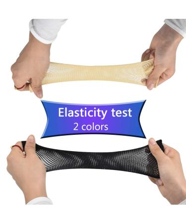 Jinlaili Wig Cap - Breathable Mesh Network for Unisex | Open End Elastic Wig Caps in 3 Skin Tones & Black | Perfect for Everyday & Carnival - Buy Online on GoSupps.com
