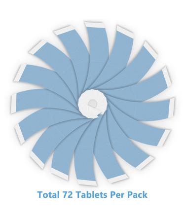 72 Pieces Double Sided Waterproof Wig Tape - Ultra Hold Blue Hair Tape for Wigs & Toupees | International Shipping Available - Buy Online on GoSupps.com