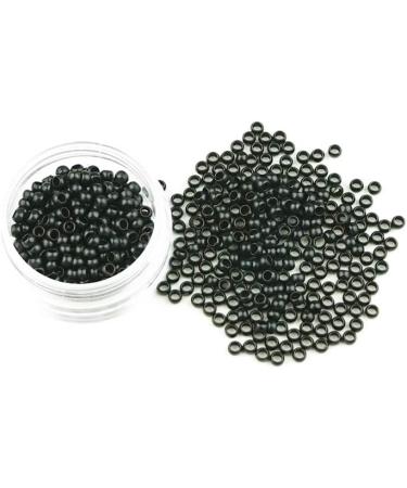 KOCONI 500pcs 3mm Black Nano Rings Micro Beads Copper Extensions - Pack of 1 - Buy Online on GoSupps.com