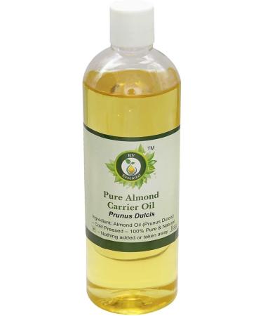 R V Essential Pure Almond Carrier Oil 100ml (3.38oz)- Prunus Dulcis (100% Pure and Natural Cold Pressed) Prunus 3.38 Fl Oz (Pack of 1) - Buy Online on GoSupps.com