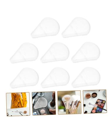 Mipcase 50 Pcs Makeup Brush Lids - Clear Cosmetic Brush Protectors & Covers for Travel - Lipstick & Mask Brush Guard - Buy Online on GoSupps.com