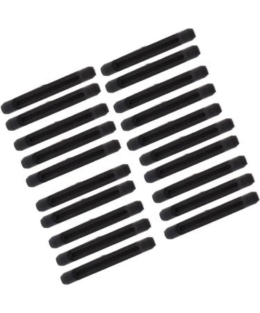 Buy 10 Pairs of Soft Silicone Anti-Slip Glasses Temple Covers - Comfortable Black Fit - International Shipping Available - Buy Online on GoSupps.com