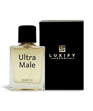 LUX-IFY SCENT Ultra Male Perfume | Intense & Seductive Scent | Sweet Vanilla & Fruity notes| Long-Lasting Fragrance | Eau de Parfum | 50ml
