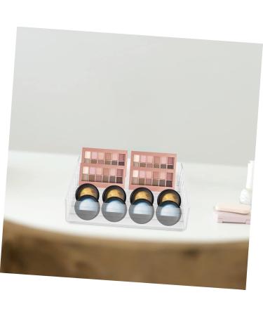 Beavorty 5pcs eyeshadow tray storage box 7 Spaces Transparent Makeup Organizer vanity makeup organizer - Buy Online on GoSupps.com
