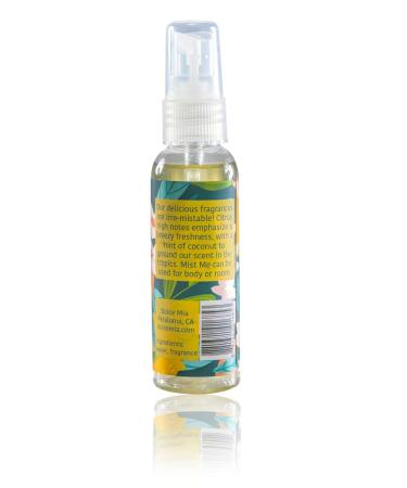 Dolce Mia | Mist Me | Tropical Citrus Fragrance | Body Mist & Perfume Pick Me Up | 2 oz - Buy Online on GoSupps.com