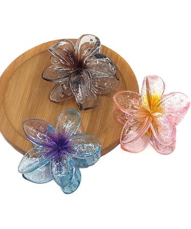 PLCPDM Claw Clip Hair Claw for Women Hair Barrettes Jaw Clip Sequins Hair Clip Girl Hair Styling Accessories Yellow - Buy Online on GoSupps.com