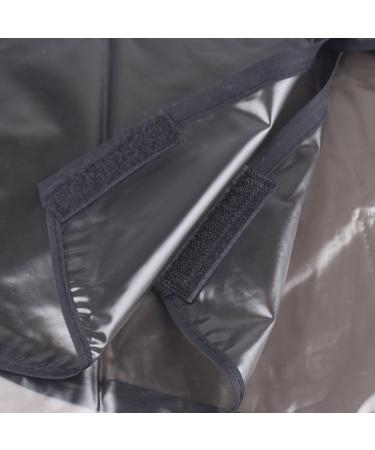 KeyZone Professional Waterproof Hair Dye Cape | Salon Hairdressing Capes for Rebonding & Hot Oil Treatments | Translucent - Buy Online on GoSupps.com