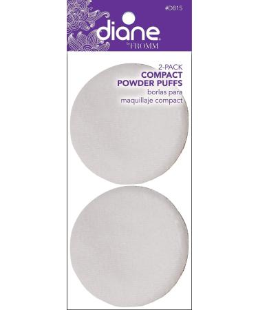 Diane D815 Makeup Cosmetic Puffs - 2 Count for Compacts, Pressed Powders, Setting Powders - Buy Online on GoSupps.com