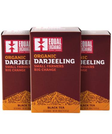 Equal Exchange Organic Darjeeling Black Tea 20 Tea Bags 1.41 oz (40 g)