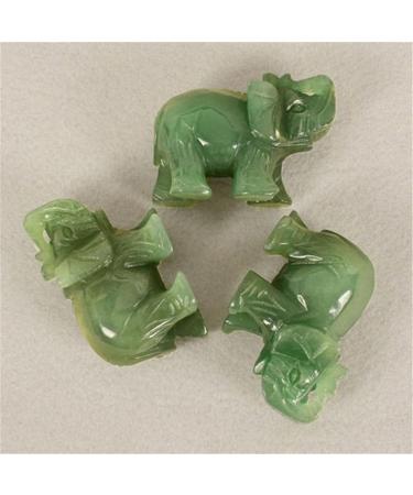 Handmade Carved Tangling Jade Elephant Gemstone Natural Crystal Figurine Good Luck Ornaments FZUGEDRLI (Color : Pink Crystal) - Buy Online on GoSupps.com