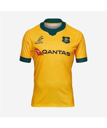 LQWW World Cup 2021 Australia Home and Away Rugby Jersey Football Shirt Polo T-Shirt Springboks Rugby Shirt (Color : F, Size : X-Large) X-Large F