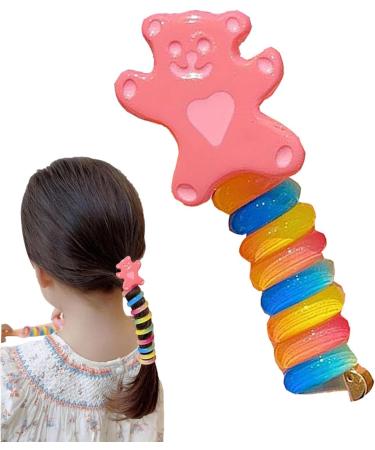 Dorugage Colorful Phone Cord Hair Ties - Colorful Braided phone Wire Hair Ties Comfortable Phone Cord Wear-Resistant Ponytail Holder Hair Ties for Kids 3-6 - Buy Online on GoSupps.com