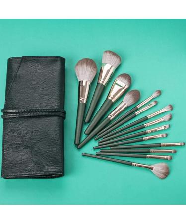 RIYAN 14 Makeup Tools Foundation Eyeshadow Concealer Lip Gloss Makeup Brushes Makeup Tools with PU Bag - Buy Online on GoSupps.com